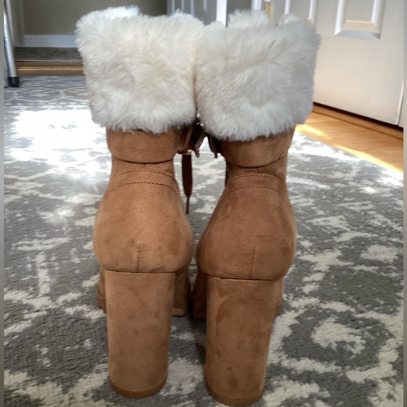 NWOT! Nadira suede Lace up Boots - Picture 6 of 16